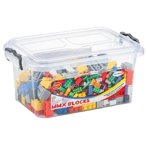 Micromax 144 Parça Blok Seti Saklama Kabında Yapı ve Lego Tarzı Set